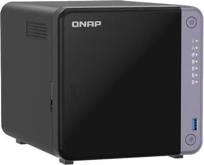 Сетевое хранилище NAS Qnap TS-432X-4G 6-bay настольный Alpine AL-524