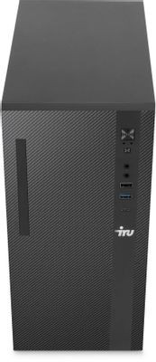 Компьютер iRU 310SC,  Intel Core i3 12100,  DDR4 16ГБ, 256ГБ(SSD),  Intel UHD Graphics 730,  Windows 11 Professional,  черный [1969053]