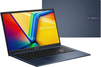 Ноутбук ASUS Vivobook 15 X1504ZA-BQ1144 15.6", IPS, Intel Core i3 1215U 1.2ГГц, 6-ядерный, 16ГБ DDR4, 512ГБ SSD,  Intel UHD Graphics, без операционной системы, синий [90nb1021-m01ny0]