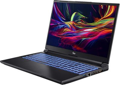 Ноутбук игровой iRU Калибр 15ALC 15.6", IPS, Intel Core i5 12500H 2.5ГГц, 12-ядерный, 16ГБ DDR4, 512ГБ SSD,  NVIDIA GeForce  RTX 3050 для ноутбуков - 4 ГБ, без операционной системы, черный [1930300]