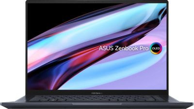 Ноутбук игровой ASUS Zenbook Pro 16X OLED UX7602VI-MY073X 16", 2023, OLED, Intel Core i9 13900H 2.6ГГц, 14-ядерный, 32ГБ LPDDR5, 2ТБ SSD,  NVIDIA GeForce  RTX 4070 для ноутбуков - 8 ГБ, Windows 11 Professional, черный [90nb10k1-m00430]