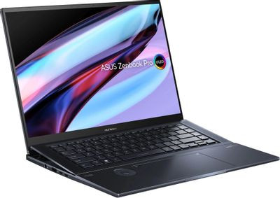 Ноутбук игровой ASUS Zenbook Pro 16X OLED UX7602VI-MY073X 16", 2023, OLED, Intel Core i9 13900H 2.6ГГц, 14-ядерный, 32ГБ LPDDR5, 2ТБ SSD,  NVIDIA GeForce  RTX 4070 для ноутбуков - 8 ГБ, Windows 11 Professional, черный [90nb10k1-m00430]