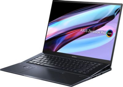 Ноутбук игровой ASUS Zenbook Pro 16X OLED UX7602VI-MY073X 16", 2023, OLED, Intel Core i9 13900H 2.6ГГц, 14-ядерный, 32ГБ LPDDR5, 2ТБ SSD,  NVIDIA GeForce  RTX 4070 для ноутбуков - 8 ГБ, Windows 11 Professional, черный [90nb10k1-m00430]