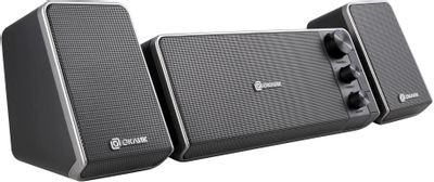 Колонки Bluetooth Oklick OK-450,  2.1,  черный [1531964]