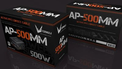 Блок питания Formula AP-500ММ,  500Вт,  120мм,  черный, retail [ap500мм]