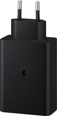 Сетевое зарядное устройство Samsung EP-T6530N,  USB + 2xUSB type-C,  3A,  черный [ep-t6530nbegru]