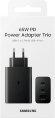 Сетевое зарядное устройство Samsung EP-T6530N,  USB + 2xUSB type-C,  3A,  черный [ep-t6530nbegru]