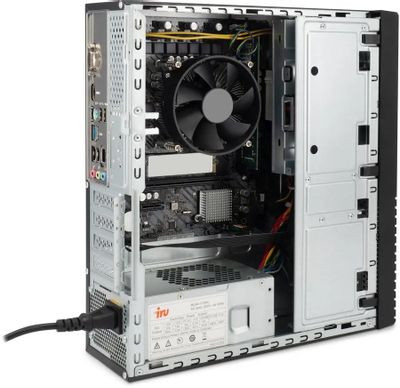 Компьютер iRU 310SC,  Intel Celeron G6900,  DDR4 8ГБ, 256ГБ(SSD),  Intel UHD Graphics 710,  Windows 11 Professional,  черный [2017897]