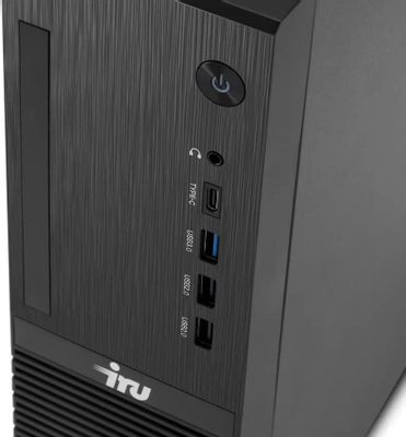 Компьютер iRU 310SC,  Intel Celeron G6900,  DDR4 8ГБ, 256ГБ(SSD),  Intel UHD Graphics 710,  Windows 11 Professional,  черный [2017897]