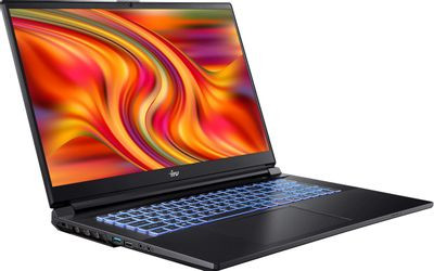 Ноутбук игровой iRU Калибр 17ALC 17.3", IPS, Intel Core i5 12500H 2.5ГГц, 12-ядерный, 16ГБ DDR4, 512ГБ SSD,  NVIDIA GeForce  RTX 3060 для ноутбуков - 6 ГБ, без операционной системы, черный [1911325]