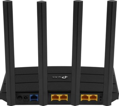 Wi-Fi роутер TP-LINK Archer C6U,  AC1200,  черный