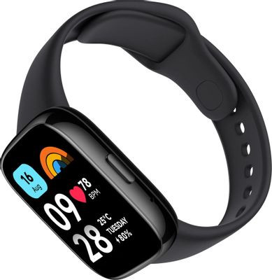 Смарт-часы Xiaomi Redmi Watch 3 Active,  38.88мм,  1.83",  черный/черный [bhr7266gl]