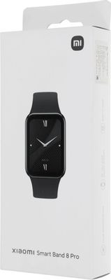 Фитнес-трекер Xiaomi Smart Band 8 Pro 1.74",  черный / черный [bhr8017gl]