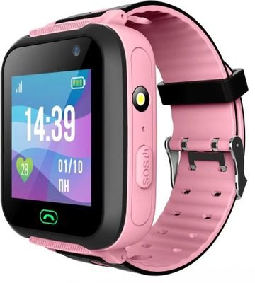 Смарт-часы JET Kid Swimmer,  45мм,  1.44",  розовый/розовый [swimmer pink](Б/У)