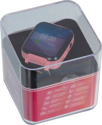 Смарт-часы JET Kid Swimmer,  45мм,  1.44",  розовый/розовый [swimmer pink](Б/У)