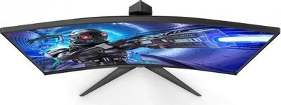 27" Монитор AOC Gaming C27G2ZE, 1920x1080, VA, 240Гц, 2хHDMI, 1хDP, изогнутый, черный/красный и черный 27" Монитор AOC Gaming C27G2ZE, 1920x1080, VA, 240Гц, 2хHDMI, 1хDP, изогнутый, черный/красный и черный