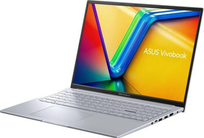 Ноутбук ASUS VivoBook 16X M3604YA-MB282 16", IPS, AMD Ryzen 5 7530U 2ГГц, 6-ядерный, 16ГБ DDR4, 512ГБ SSD,  AMD Radeon, без операционной системы, серебристый [90nb11a2-m00cj0]