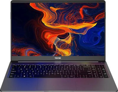 Ноутбук TECNO MegaBook T1 15.6", 2023, IPS, AMD Ryzen 5 5560U 2.3ГГц, 6-ядерный, 16ГБ LPDDR4, 512ГБ SSD,  AMD Radeon, Windows 11 Home, серый [71003300136]