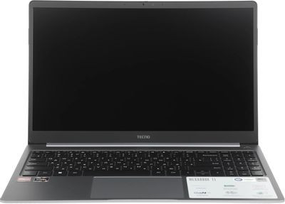 Ноутбук TECNO MegaBook T1 15.6", 2023, IPS, AMD Ryzen 5 5560U 2.3ГГц, 6-ядерный, 16ГБ LPDDR4, 512ГБ SSD,  AMD Radeon, Windows 11 Home, серый [71003300136]