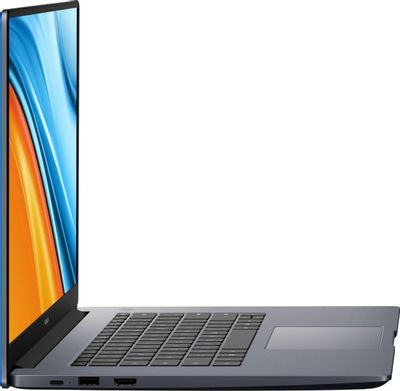 Ноутбук Honor MagicBook 15 BMH-WFP9HN 15.6", IPS, AMD Ryzen 7 5700U 1.8ГГц, 8-ядерный, 16ГБ DDR4, 512ГБ SSD,  AMD Radeon, без операционной системы, серый [5301afvl]