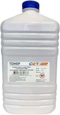 Тонер CET TF8M/TF8D,  для Canon C3325i/3330i/3320,  пурпурный, 463грамм, бутылка, девелопер