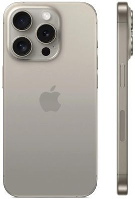 Смартфон Apple iPhone 15 Pro 128Gb,  A3104,  титан