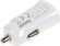 Автомобильное зарядное устройство HAMA H-183266,  USB,  8-pin Lightning (Apple),  2.4A,  белый [00183266]