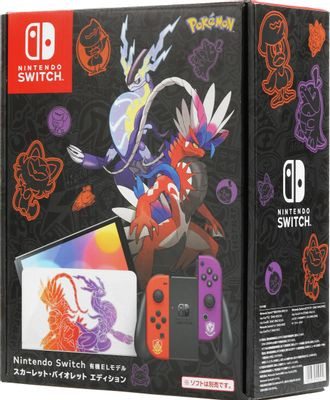Игровая консоль Nintendo Switch OLED Pokemon Scarlet and Violet Edition, 64ГБ