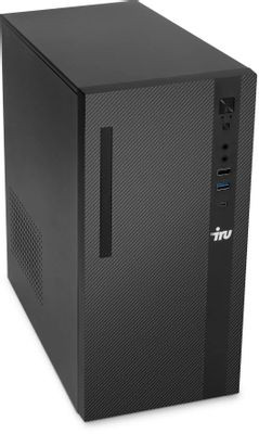 Компьютер iRU 310SC,  Intel Core i3 12100,  DDR4 8ГБ, 256ГБ(SSD),  Intel UHD Graphics 730,  Windows 11 Professional,  черный [1969049]