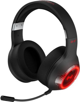 Гарнитура игровая Edifier G4 S,  для компьютера и игровых консолей, мониторные,  Bluetooth, черный
