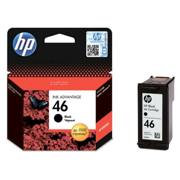 Картридж HP 46 черный [cz637ae]