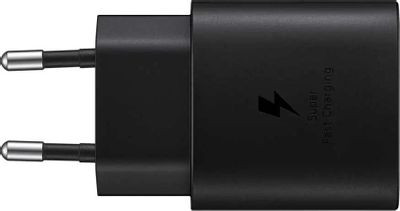 Сетевое зарядное устройство Samsung EP-TA800NBEGRU,  USB type-C,  3A,  черный
