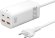 Сетевое зарядное устройство LYAMBDA SLT-100-Pro,  2xUSB-A + 2xUSB-C,  100Вт,  5A,  белый