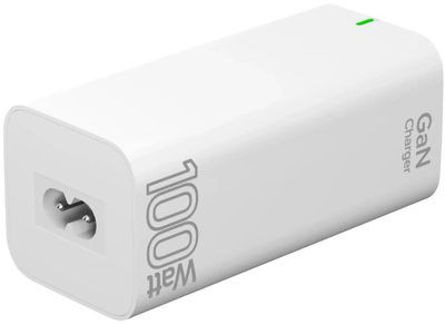 Сетевое зарядное устройство LYAMBDA SLT-100-Pro,  2xUSB-A + 2xUSB-C,  100Вт,  5A,  белый