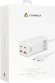 Сетевое зарядное устройство LYAMBDA SLT-100-Pro,  2xUSB-A + 2xUSB-C,  100Вт,  5A,  белый