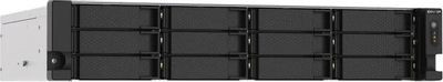Сетевое хранилище NAS Qnap TS-1273AU-RP-8G 12-bay стоечный Ryzen V1500B