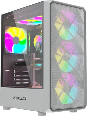 Компьютер TECLAST G01,  Intel Core i5 14600KF,  DDR5 32ГБ, 1ТБ(SSD),  NVIDIA GeForce RTX 4060 - 8 ГБ,  Windows 11 Professional,  белый [g01 14600kf32g1t4060wkru]