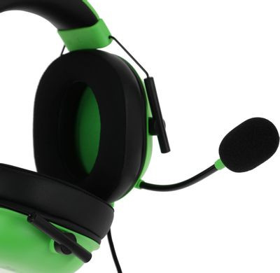 Гарнитура игровая Razer Blackshark V2 X,  для компьютера и игровых консолей, мониторные,  проводные, зеленый [rz04-03240600-r3m1]