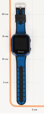 Смарт-часы Кнопка Жизни Aimoto Pro Indigo 4G,  1.44",  черный/синий/черный/синий [9500102]