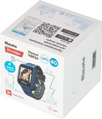 Смарт-часы Кнопка Жизни Aimoto Pro Indigo 4G,  1.44",  розовый/розовый [9500103](Б/У)