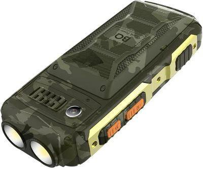 Сотовый телефон BQ Tank Power 4G 2410L,  камуфляж/золотистый