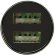 Автомобильное зарядное устройство Wiiix UCC-2-37,  2xUSB,  2.4A,  черный