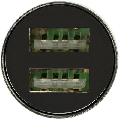 Автомобильное зарядное устройство Wiiix UCC-2-37,  2xUSB,  2.4A,  черный