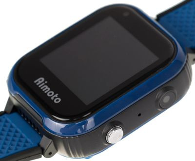 Смарт-часы Кнопка Жизни Aimoto Pro Indigo 4G,  1.44",  черный/синий/черный/синий [9500102](восстановленный)