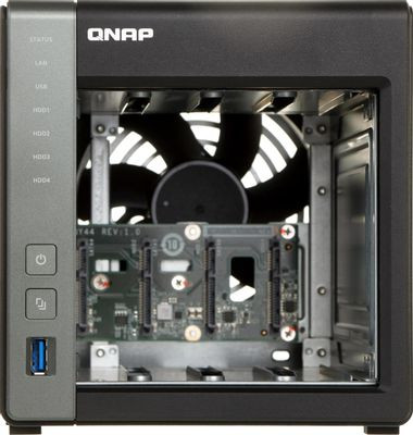 Сетевое хранилище NAS Qnap TS-431X3-4G 4-bay настольный Cortex-A15 AL-314