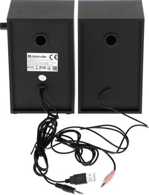 Колонки Defender SPK 270,  2.0,  черный [65270]