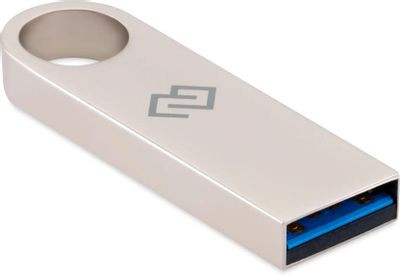 Флешка USB Digma DRIVE3 32ГБ, USB3.0, серебристый [dgful032a30sr]