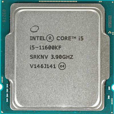 Процессор Intel Core i5 11600KF, LGA 1200,  OEM [cm8070804491415 srknv]