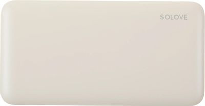 Внешний аккумулятор (Power Bank) SOLOVE 001M+,  10000мAч,  бежевый [001m+ beige rus]