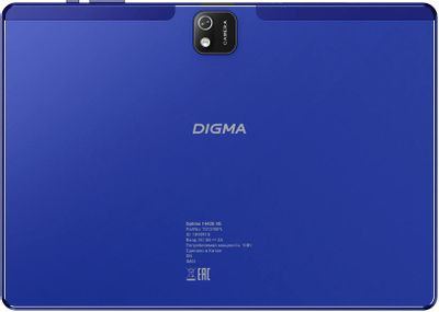 10.1" Планшет Digma Optima 1442E 4G 4/128 GB T606 4G, 1920 x 1200, Android 12, темно-синий [ts1290pl]